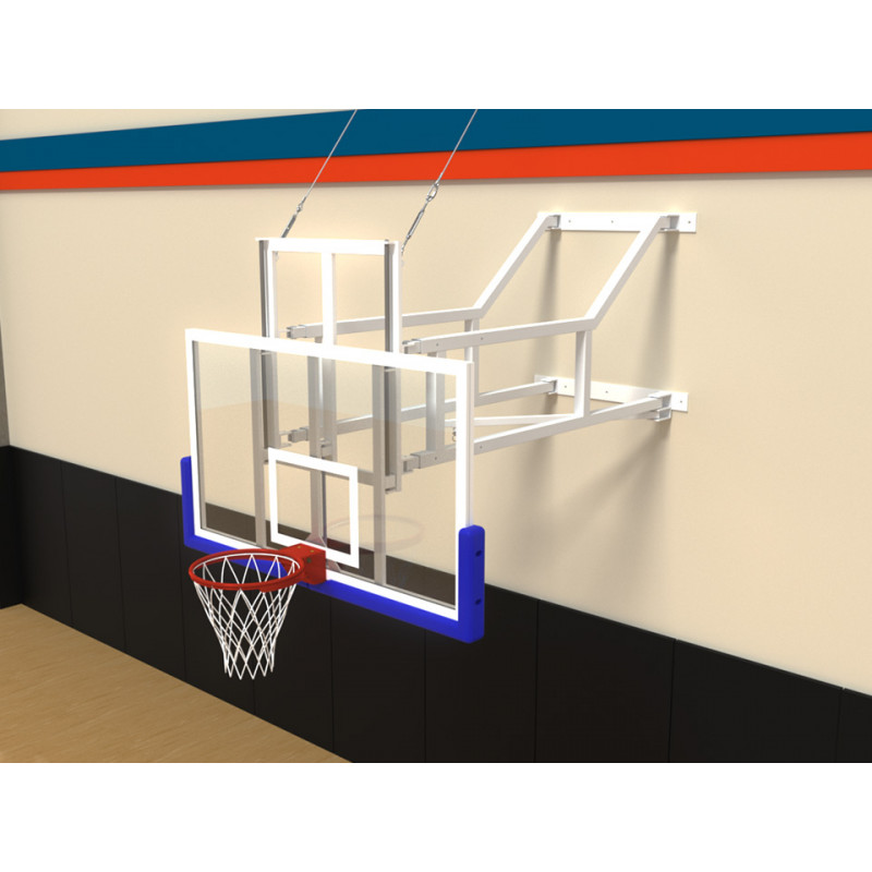 Panier de basket extérieur en acier galvanisé – 2,60 m - Sodex